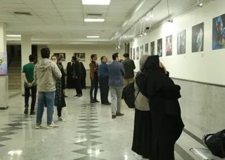 برپایی نمایشگاه عکس تئاتر قم در تالار فرهنگ و هنر