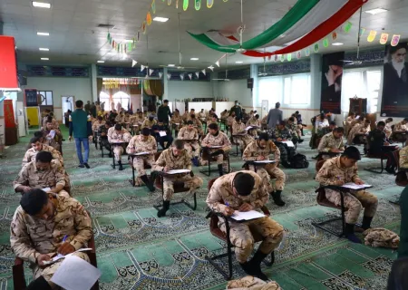 کارکنان وظیفه نیرو‌های مسلح استان قم در ۱۵ رشته مهارتی به رقابت پرداختند